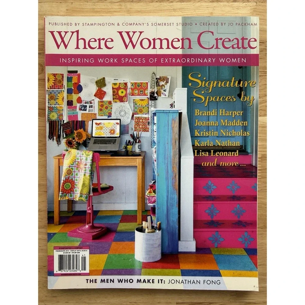 Where Women Create Inspiring Workspaces‎ Of Extraordinary Women Feb/Mar/Apr 2014